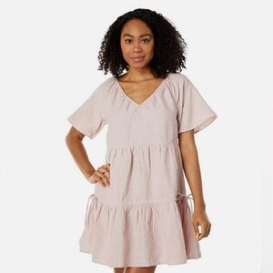 Madewell Linen-Blend Lorelei Mini Dress